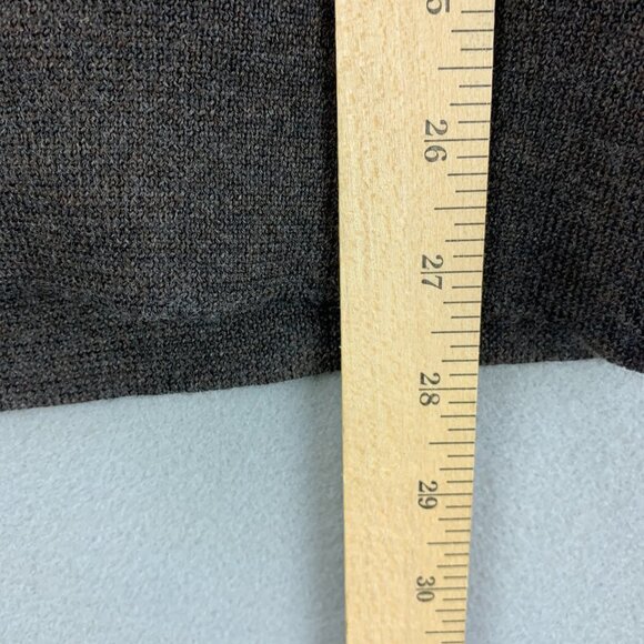 Brooks Brothers Mens Sweater Vest Extra Large Pullover Merino Wool Gray Blue - Picture 8 of 12